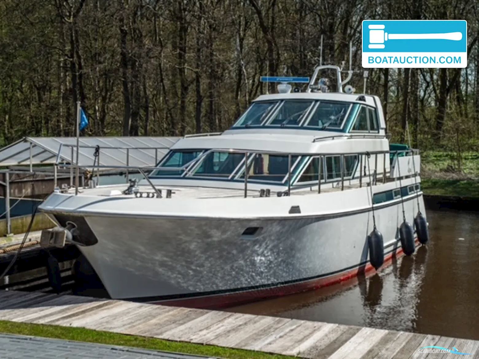 De Vries Lentsch 14.80 pilothouse Motorbåt 1991, med Ford motor, Holland