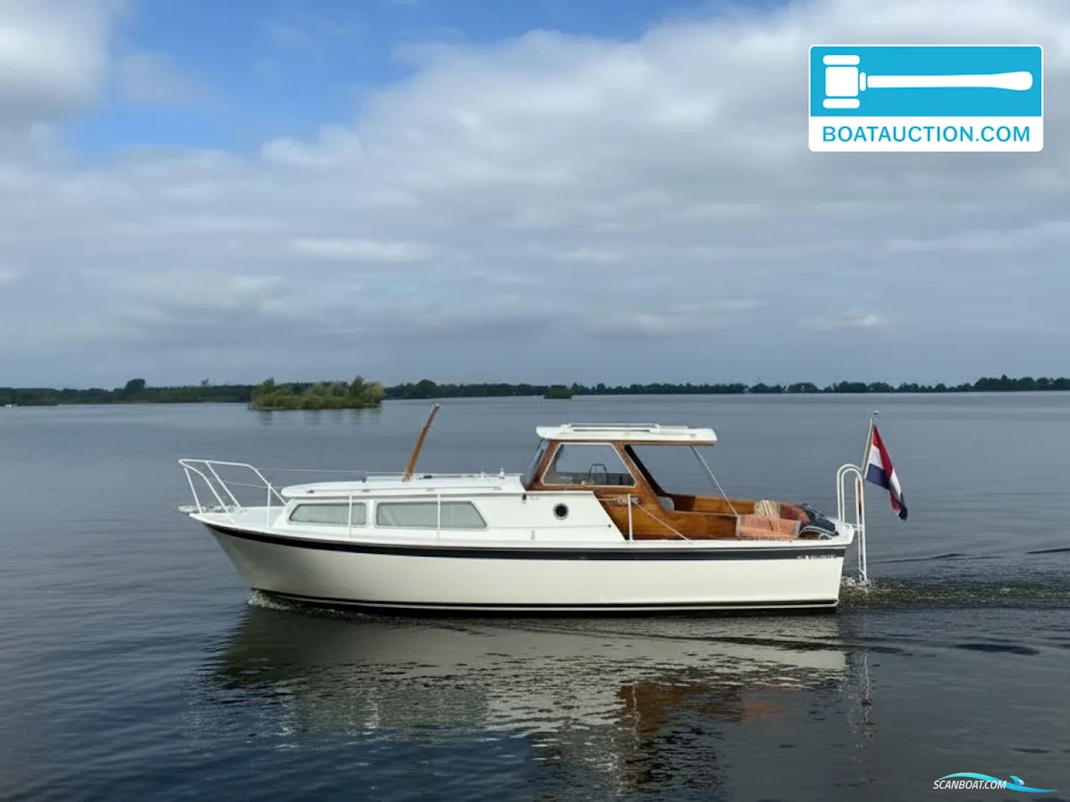 De Vries Lentsch 950 Motorbåt 1975, med Mitsubishi Craftsman motor, Holland