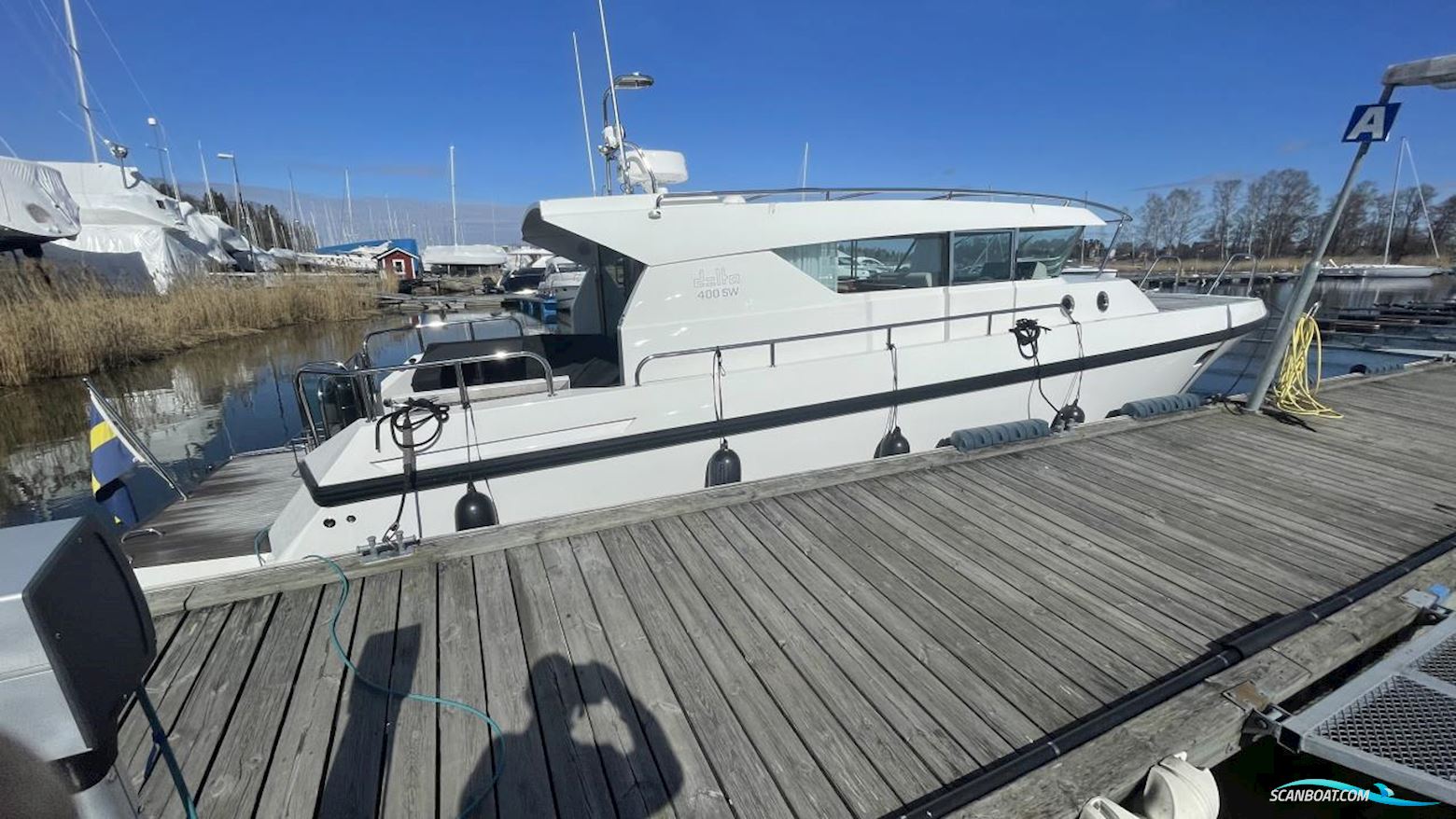 Delta 400 SW Motorbåt 2023, med 2x Volvo Penta D6 380 Dpi Ca, 88h motor, Sverige