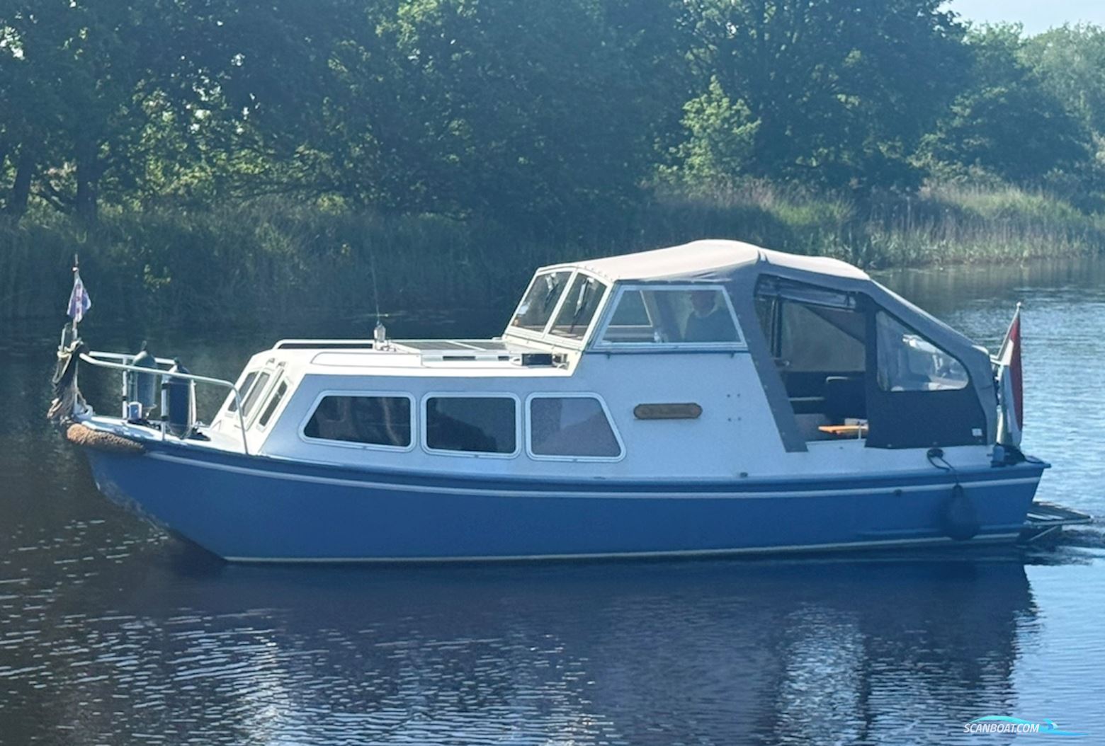 Doerak 780 OK Motorbåt 1976, med Peugeot motor, Holland