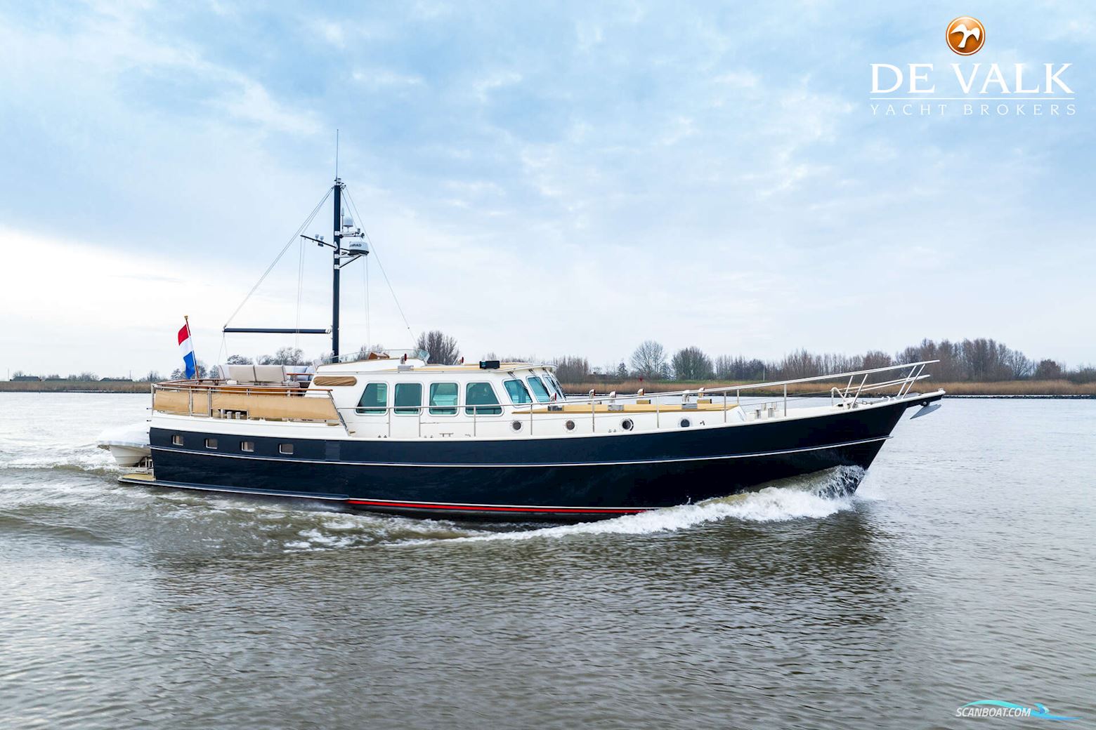 Doggersbank 1900 Motorbåt 1985, med Volvo motor, Holland