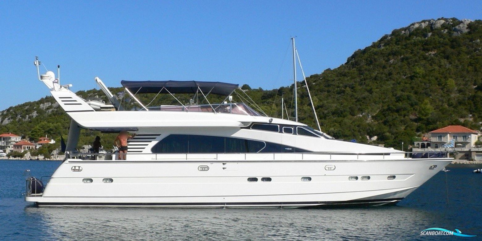 Elegance 70 Motorbåt 1998, med Caterpillar Cat 3412 motor, Kroatien