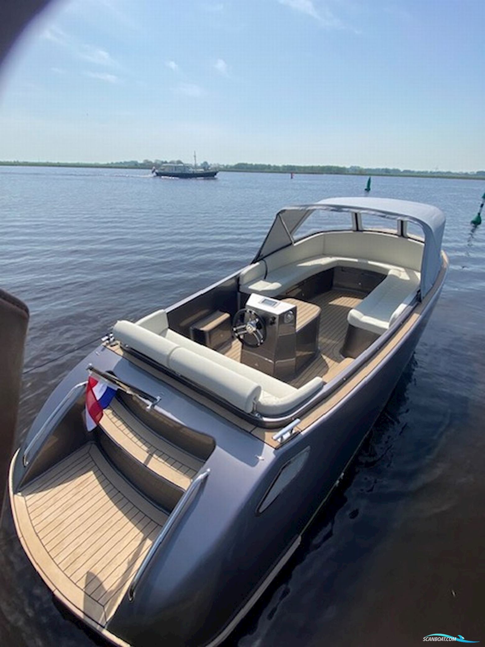Elektrische Sloep 640 Motorbåt 2023, med Waterworld motor, Holland