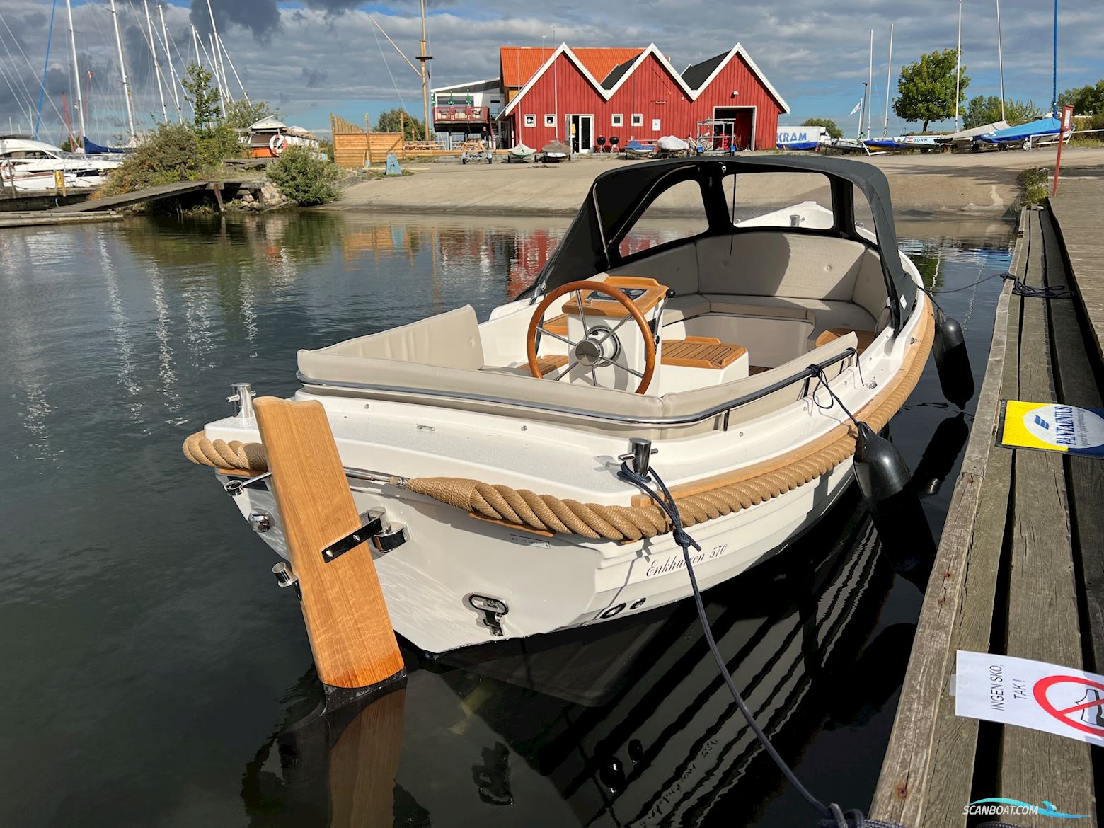Enkhuizen Sloep 570 Motorbåt 2023, med Vetus motor, Danmark