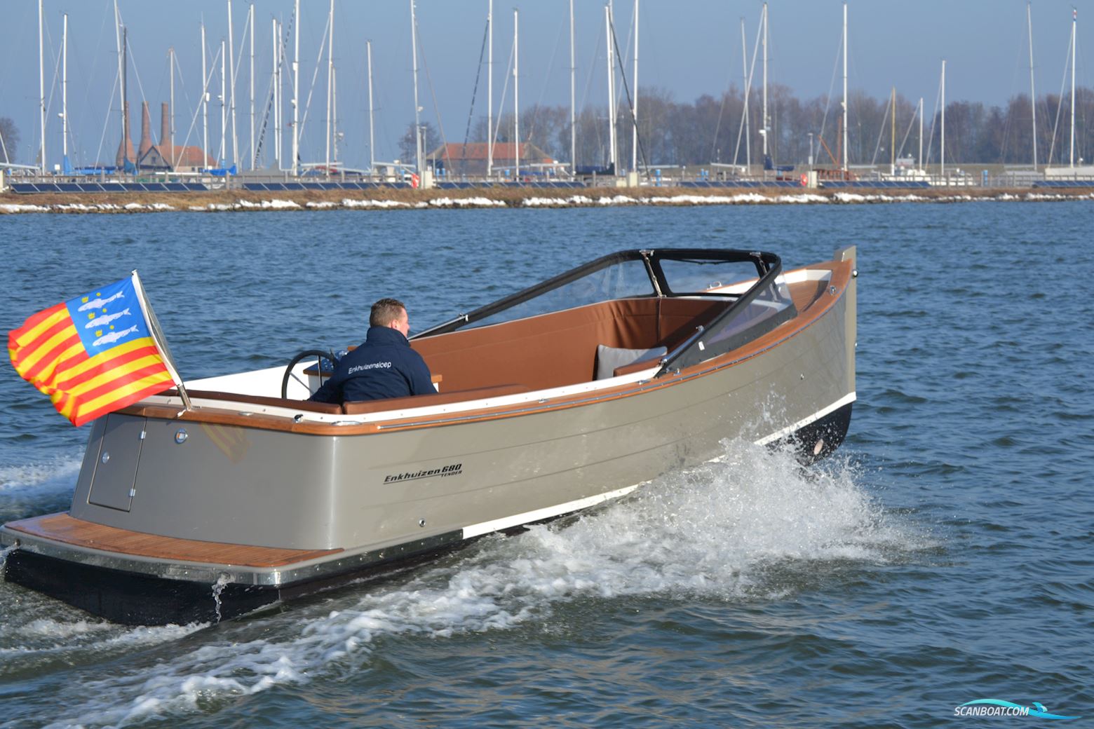 Enkhuizen Tender 680 Motorbåt 2023, med Yanmar motor, Danmark