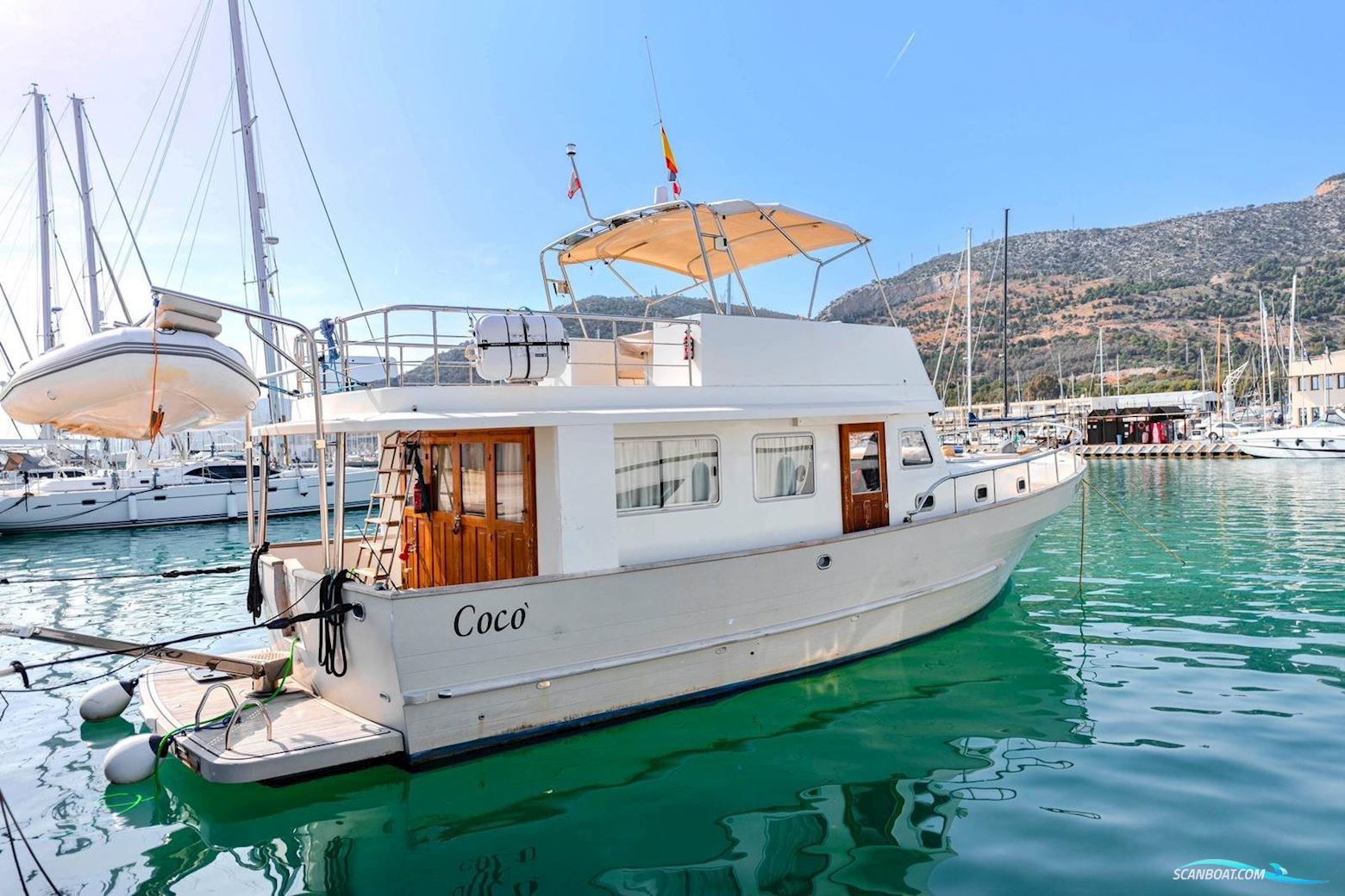 Eurobanker 41 Trawler Motorbåt 1979, med Ford Lehman 120 d motor, Spanien