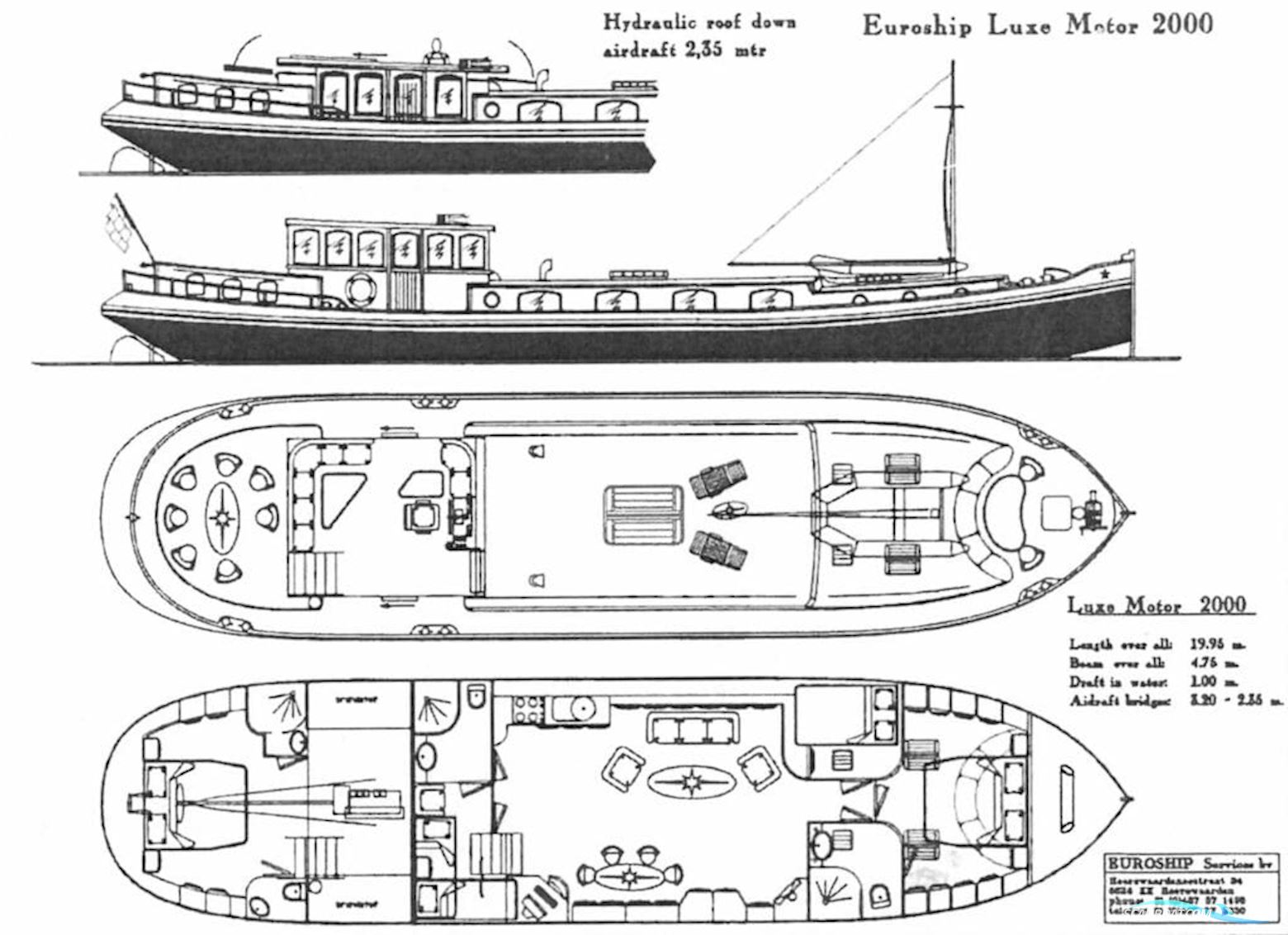 Euroship Jachtbouw Luxe Motor 2000