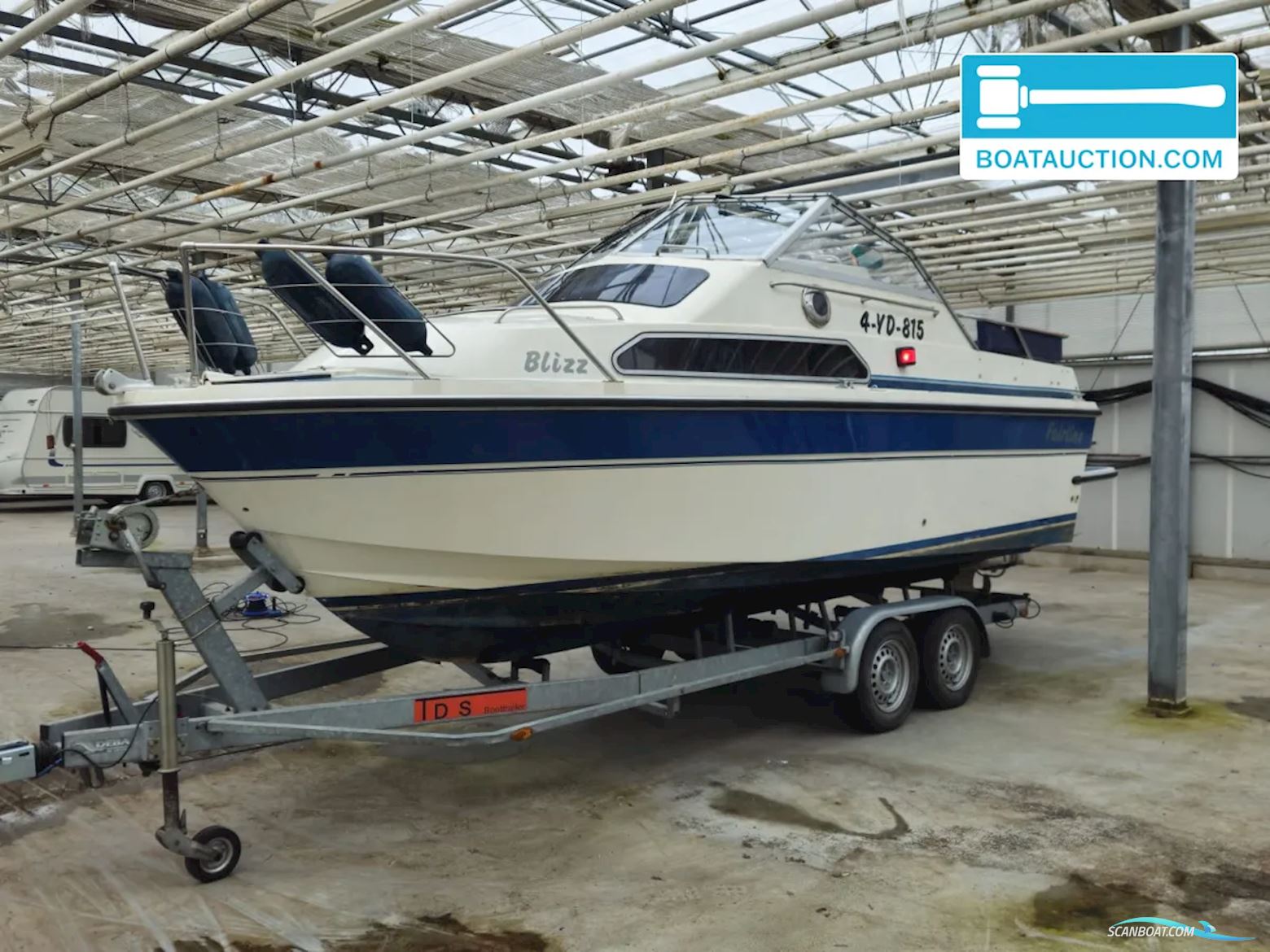 Fairline 21 Weekender Motorbåt 1984, med Volvo Penta motor, Holland