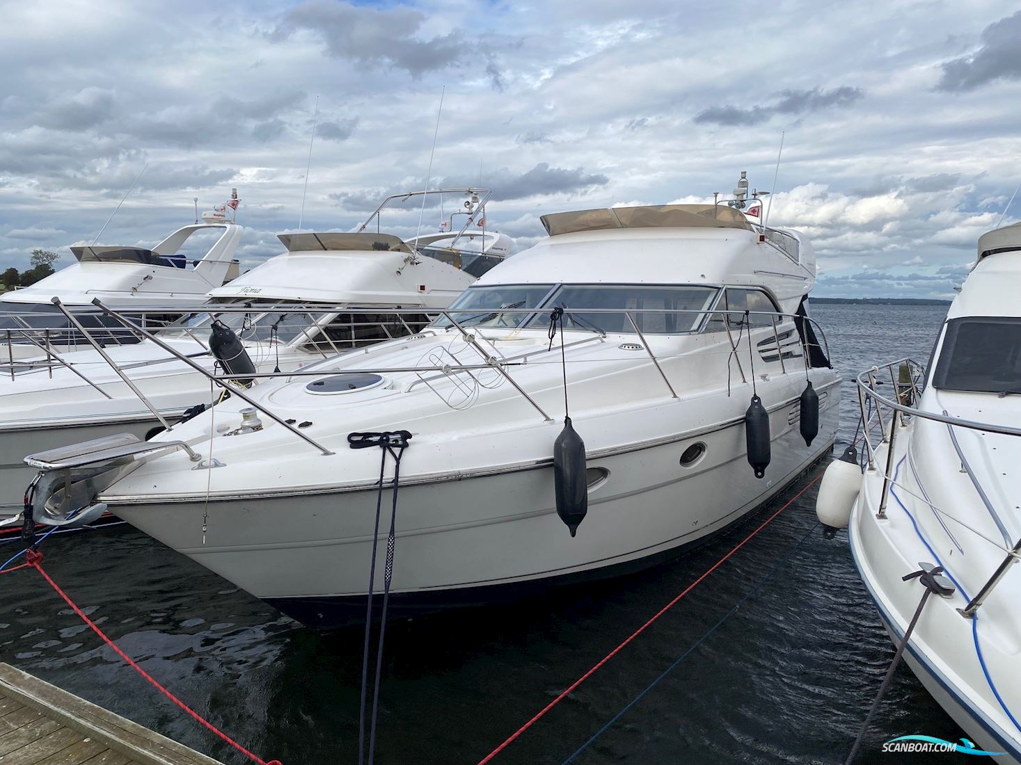 Fairline 40 Phantom Fly Motorbåt 1995, med Volvo Penta Tamd 63 HP motor, Danmark