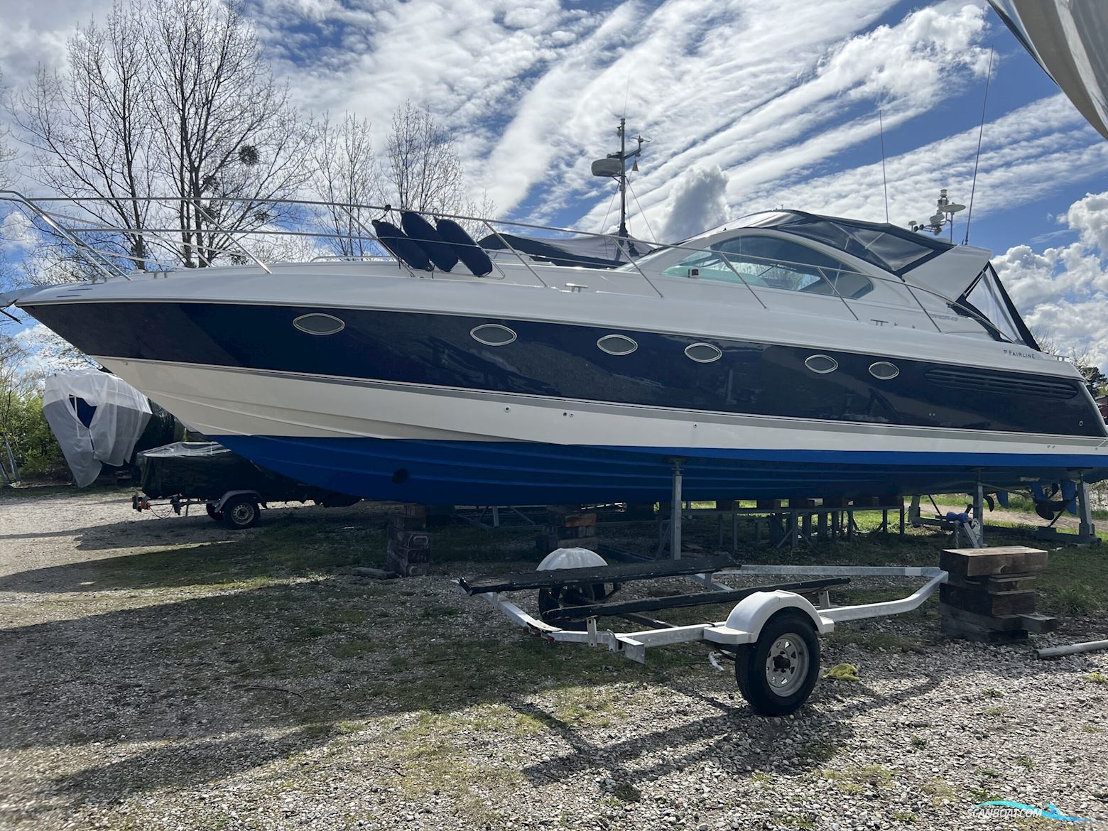 Fairline 48 Targa Motorbåt 2002, med Volvo Penta Tamd74 motor, Danmark