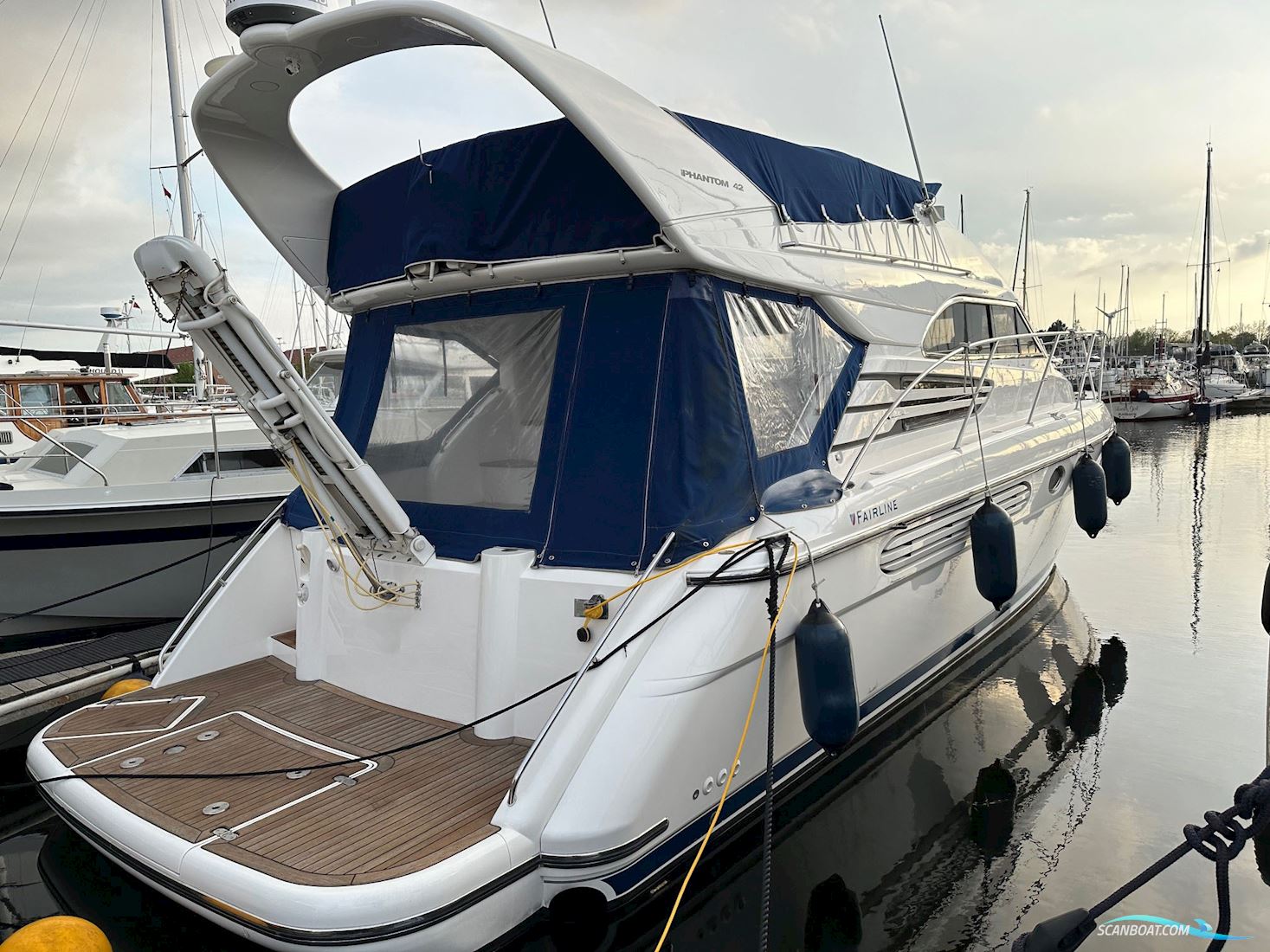 Fairline Phantom 42 Motorbåt 1998, med Volvo Penta Tamd 63P motor, Danmark