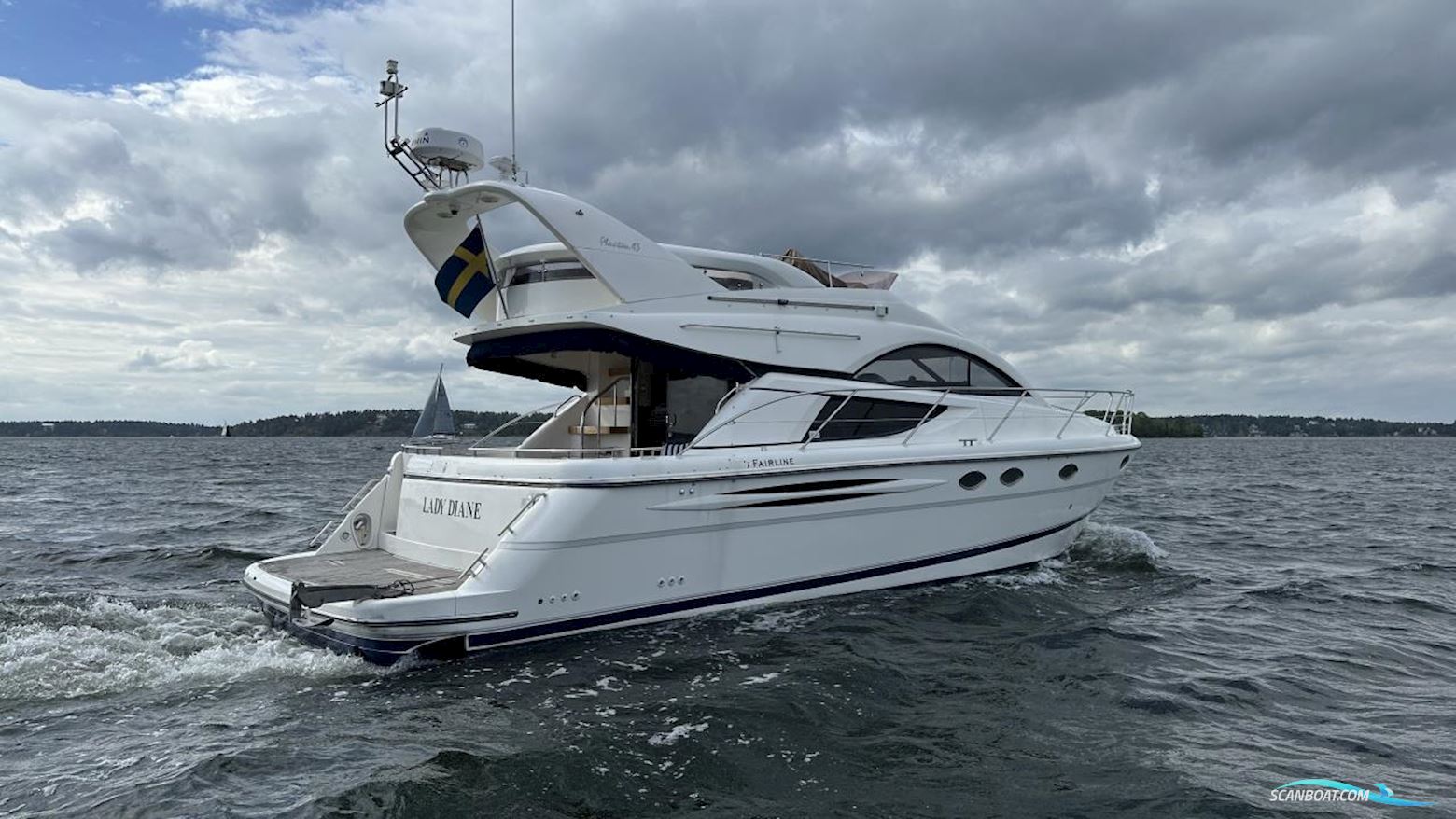 Fairline PHANTOM 43 Motorbåt 2003, med 2x Volvo Penta Tamd 75P-A Ca 940h motor, Sverige