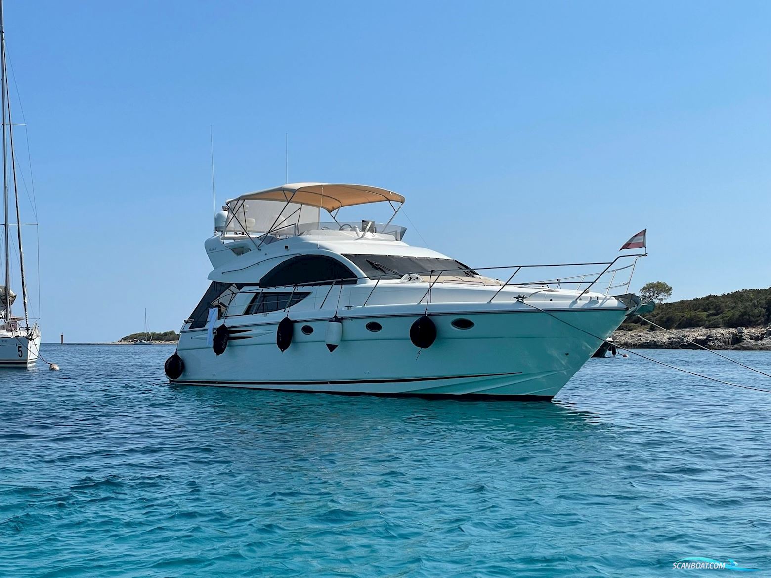 Fairline Phantom 50 Motorbåt 2002, med Volvo Penta D12 motor, Kroatien
