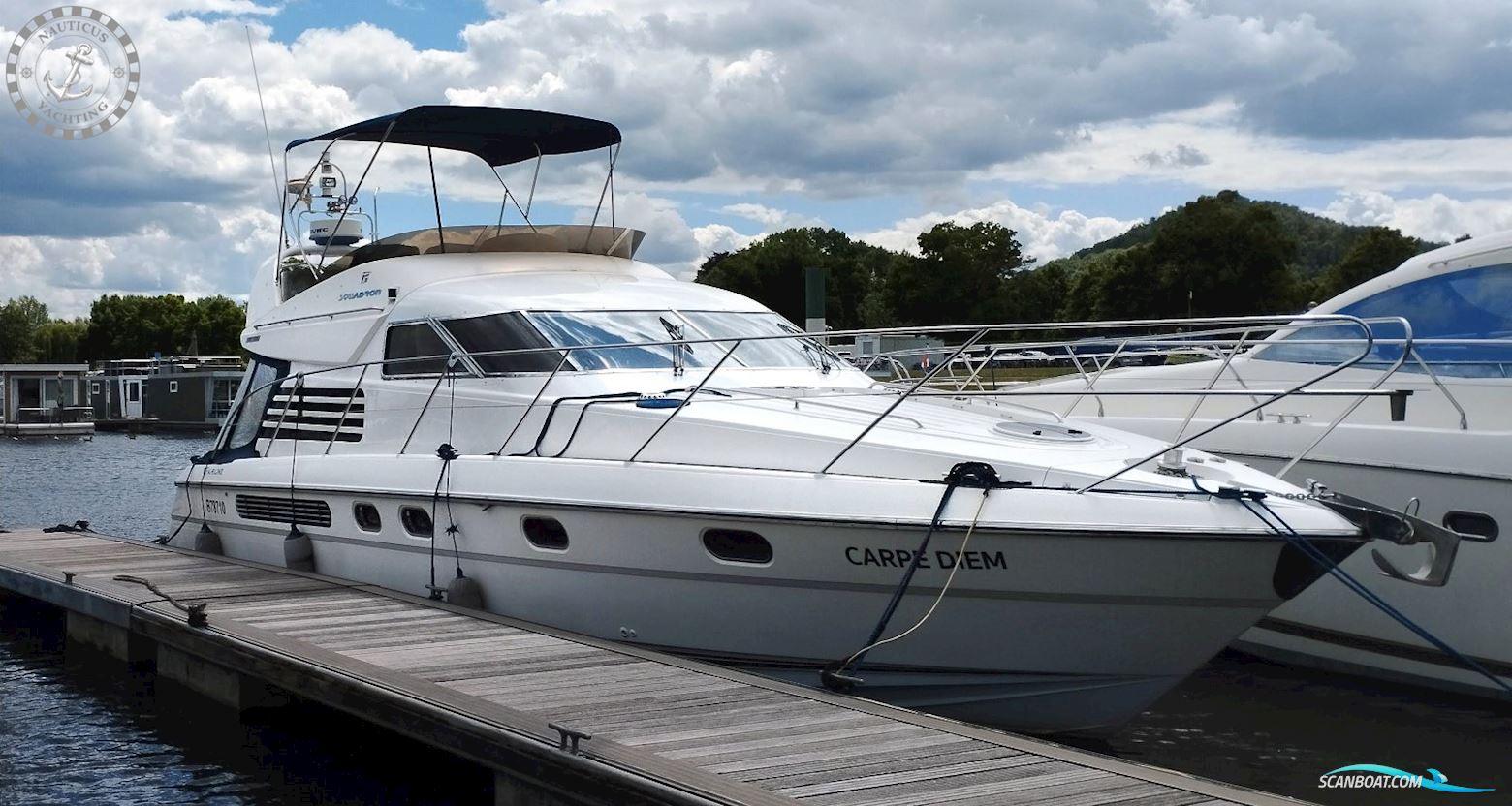 Fairline Squadron 43 Motorbåt 1996, med Volvo Penta Tamd72Edc motor, Holland