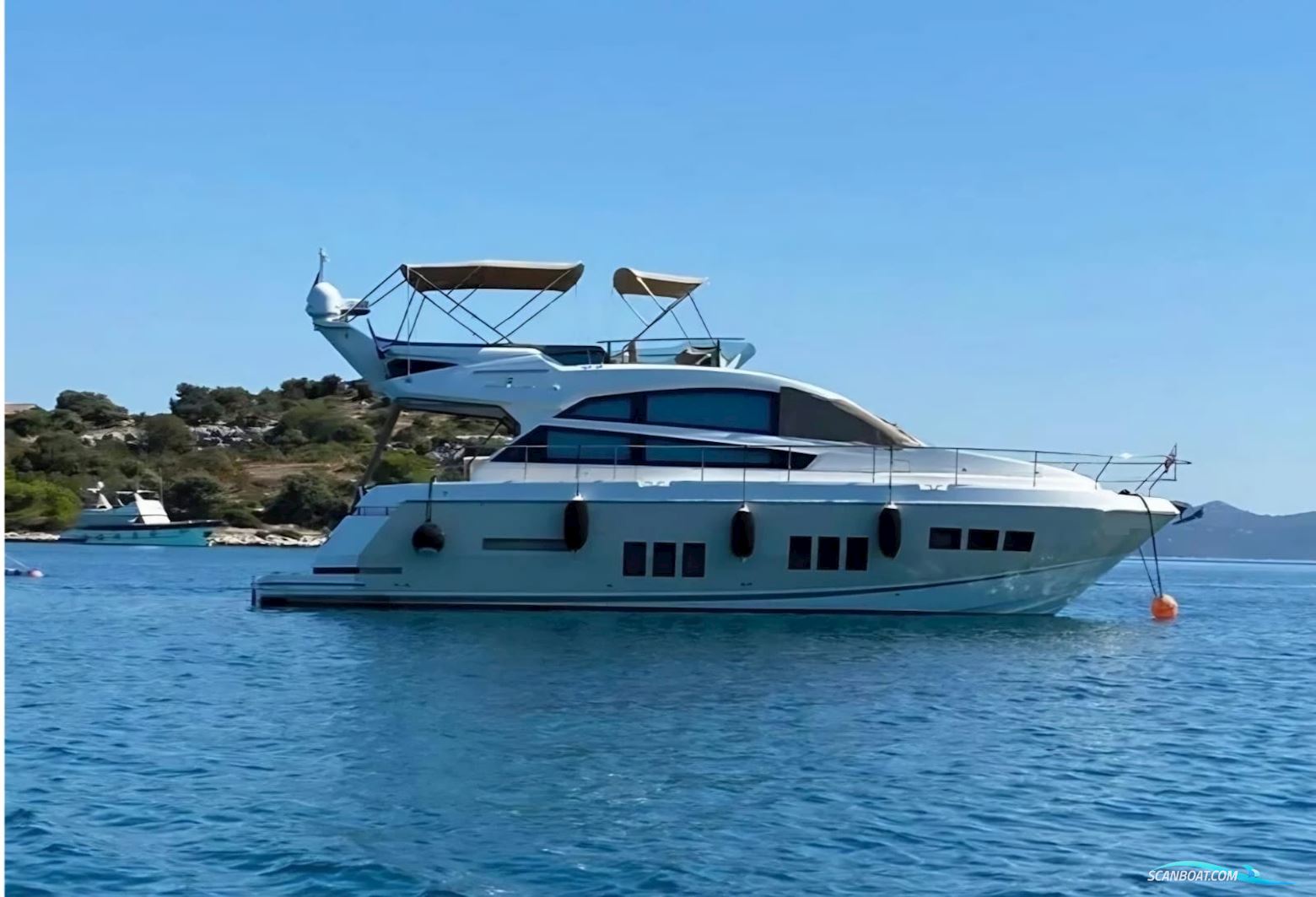 Fairline Squadron 50 Motorbåt 2012, med Volvo Penta motor, Kroatien