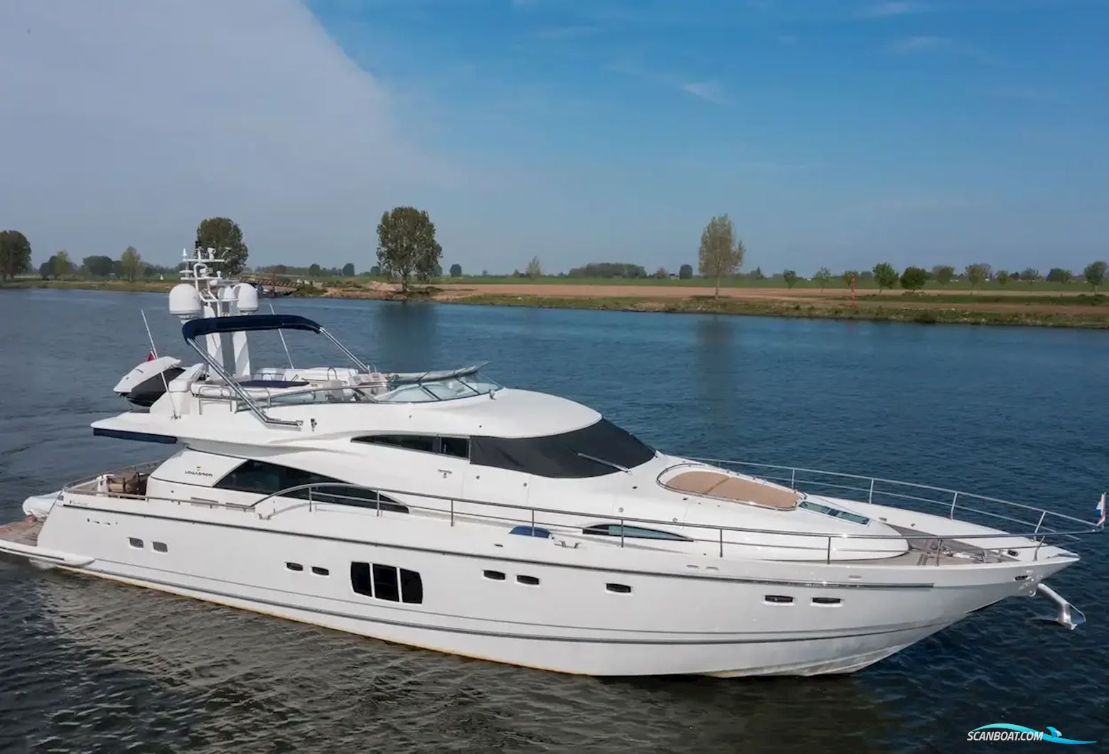 Fairline Squadron 78 Motorbåt 2010, med Caterpillar motor, Spanien