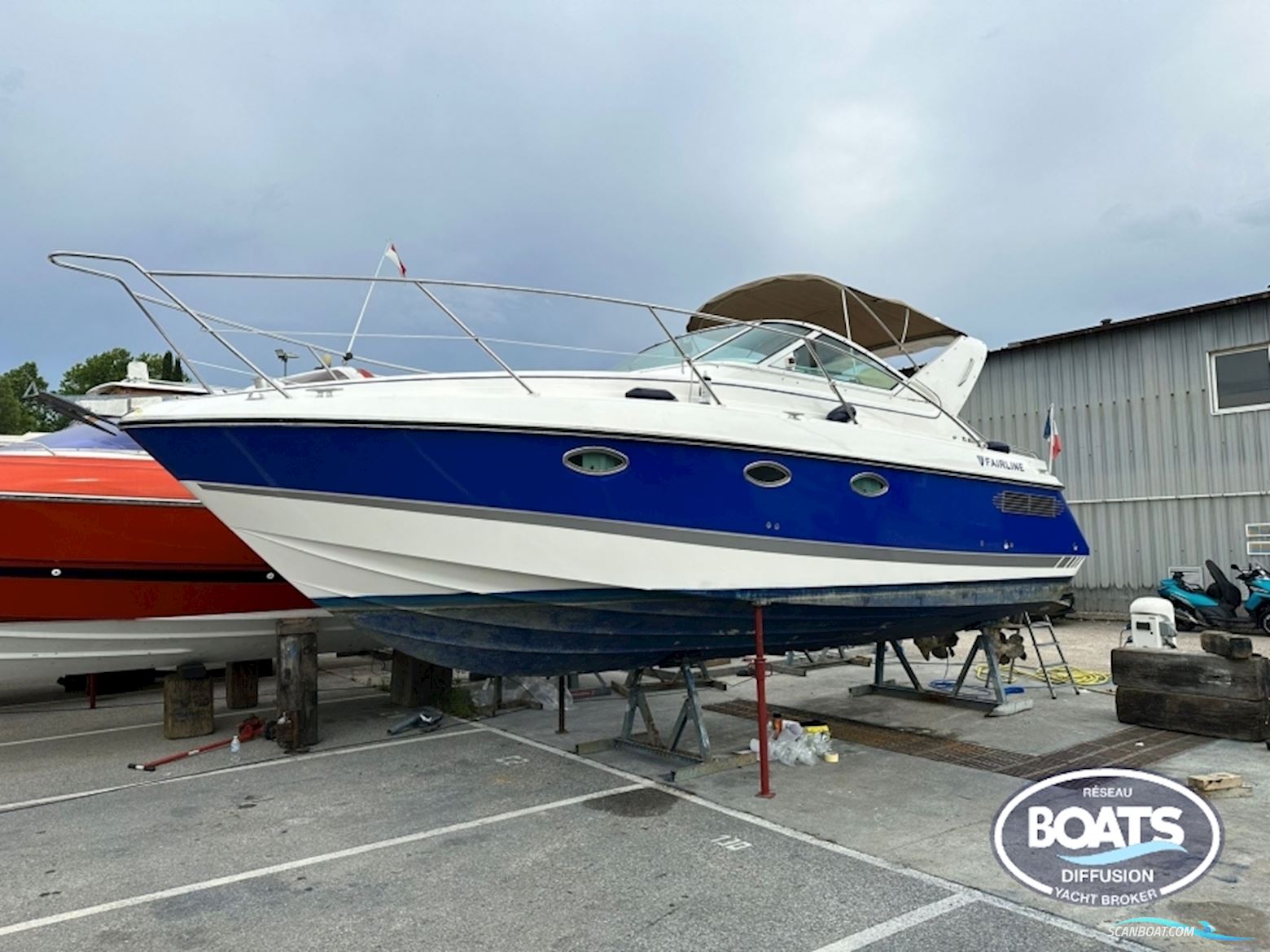 Fairline Targa 28 Motorbåt 1994, med Volvo motor, Frankrike