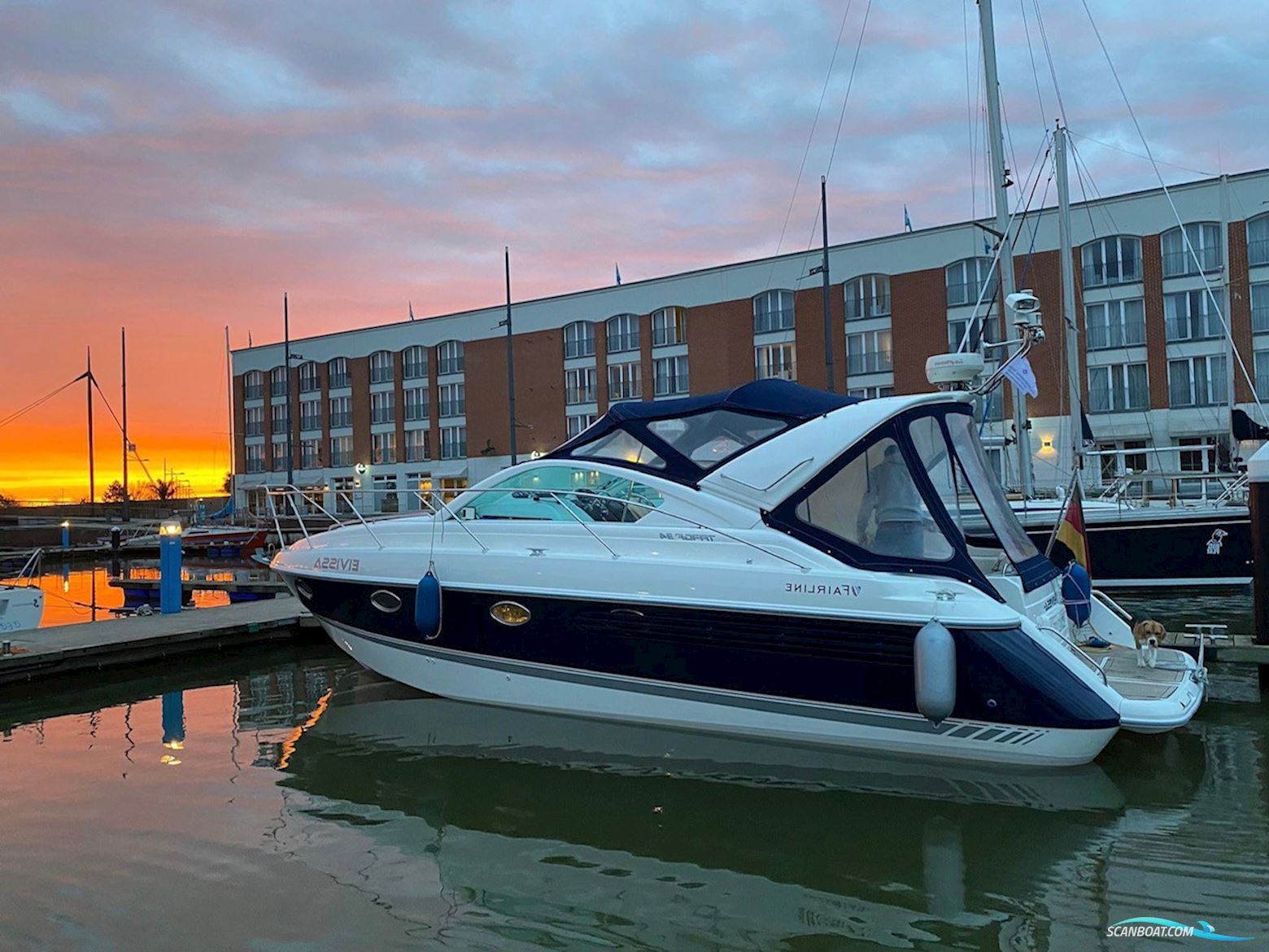 Fairline Targa 34 Motorbåt 2001, med Volvo Penta KAD 44 motor, Tyskland