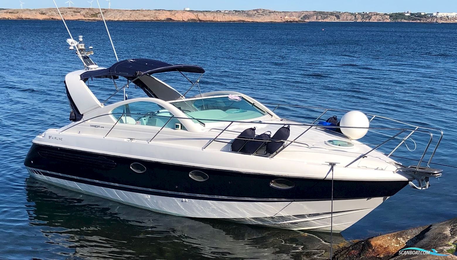 Fairline Targa 34 Motorbåt 2002, med Volvo Penta Kad44 Edc Kompressor motor, Sverige