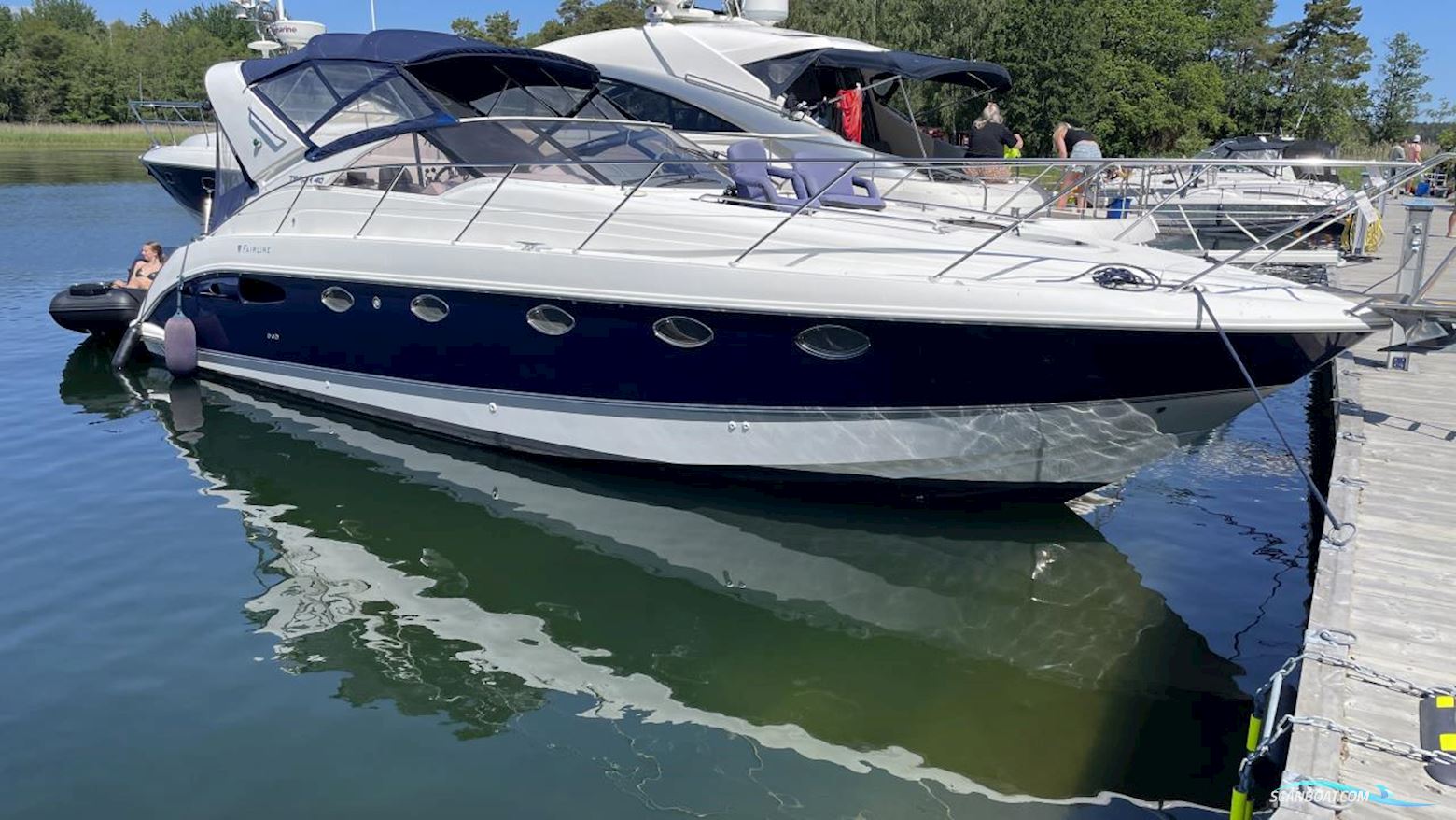 Fairline Targa 40 Motorbåt 2007, med 2x Volvo Penta D6 310 Ca,1100h motor, Sverige