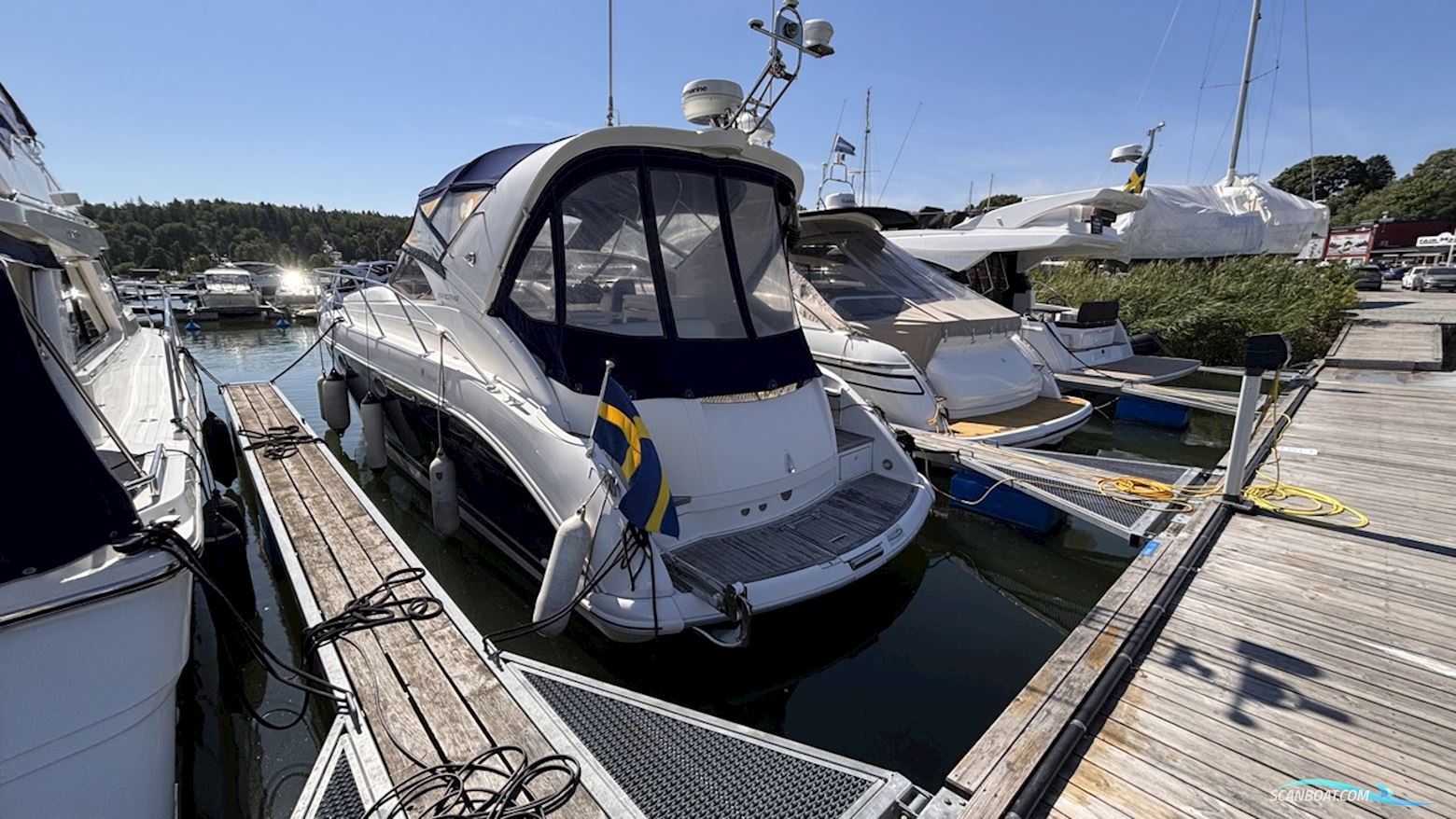 Fairline Targa 40 Motorbåt 2003, med 2x Volvo Penta Kad 300, 1160 Motortimmar motor, Sverige