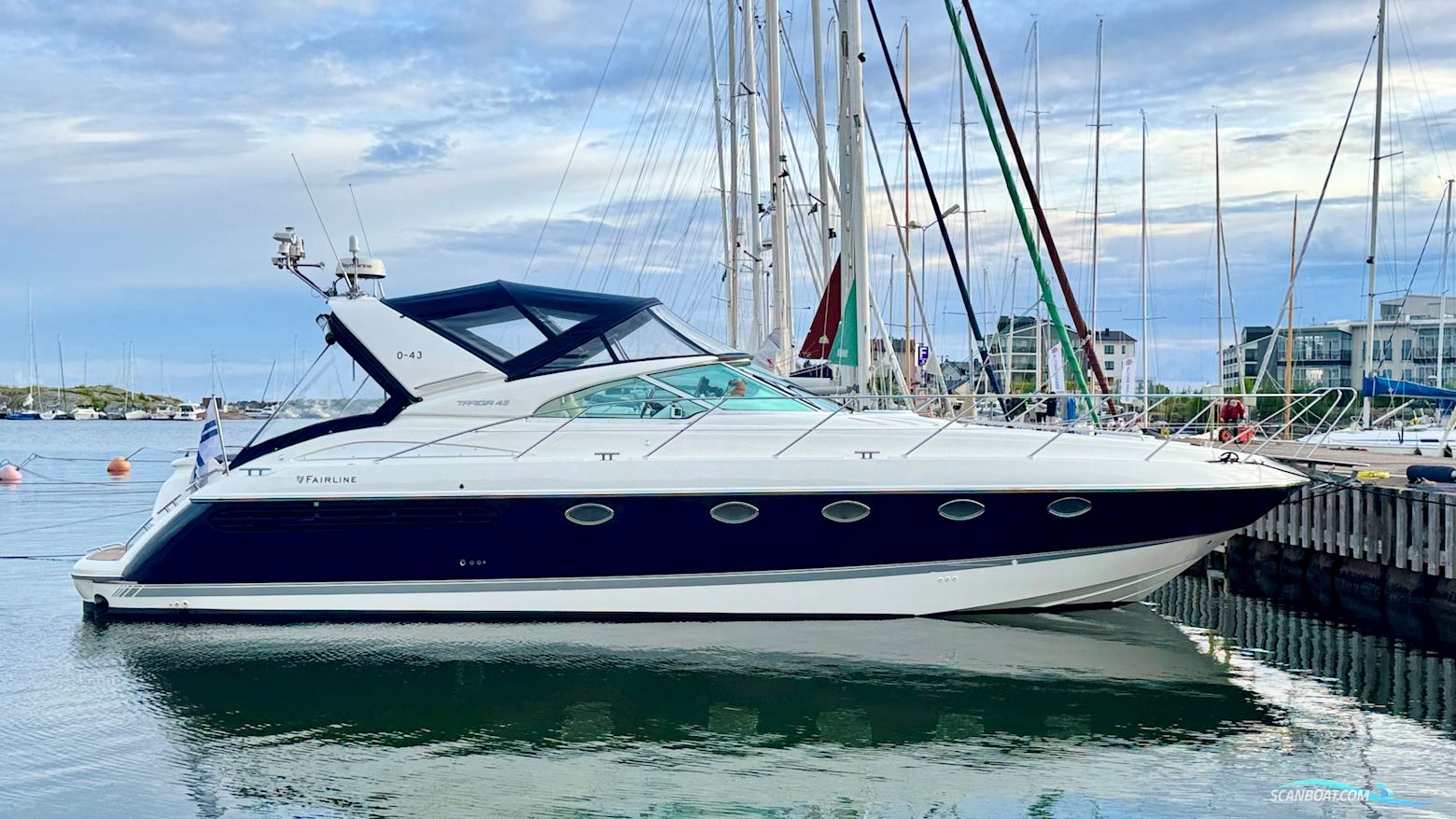 Fairline Targa 43 Motorbåt 2002, med Volvo Penta Tamd74 Edc motor, Finland