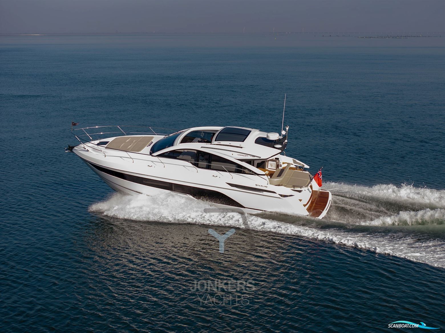 Fairline Targa 45 GT- Model 2025 With Oak Satin Timber Motorbåt 2025, med Volvo Penta Ips650 (D6-480) motor, Holland