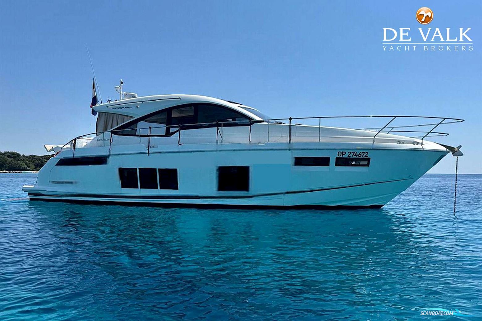 Fairline Targa 48 Motorbåt 2014, med Volvo motor, Kroatien
