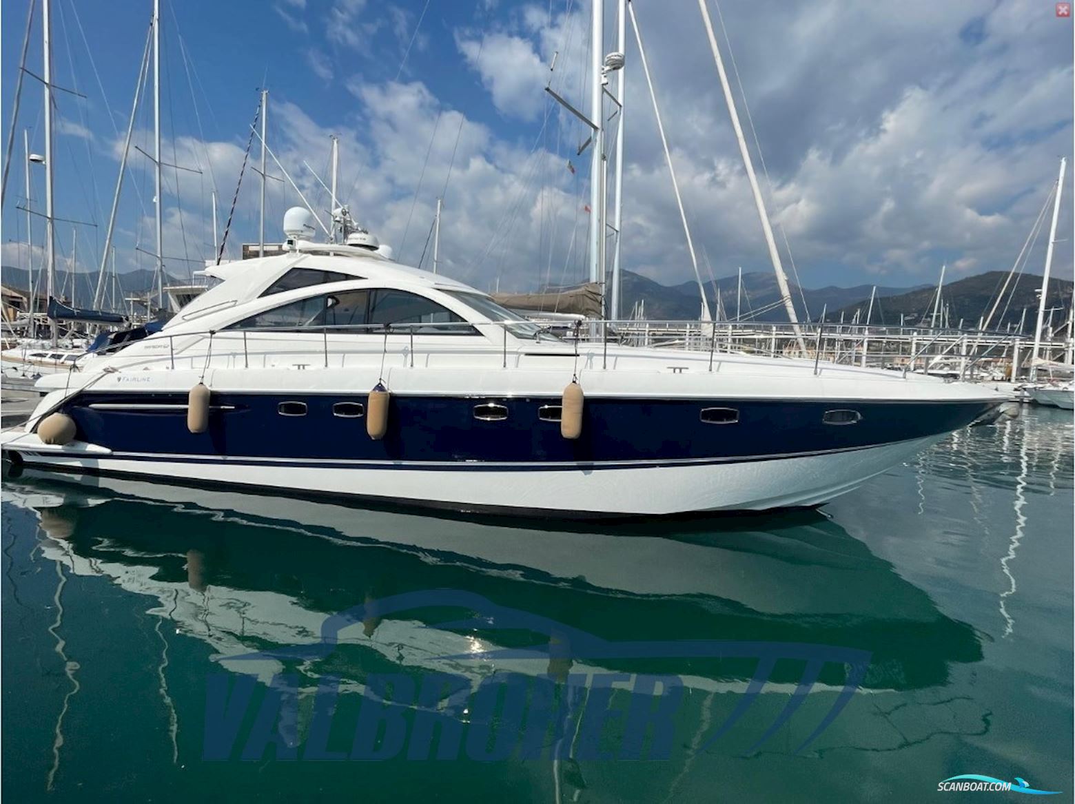 Fairline Targa 52 Motorbåt 2006, med Volvo Penta D12 motor, Italien