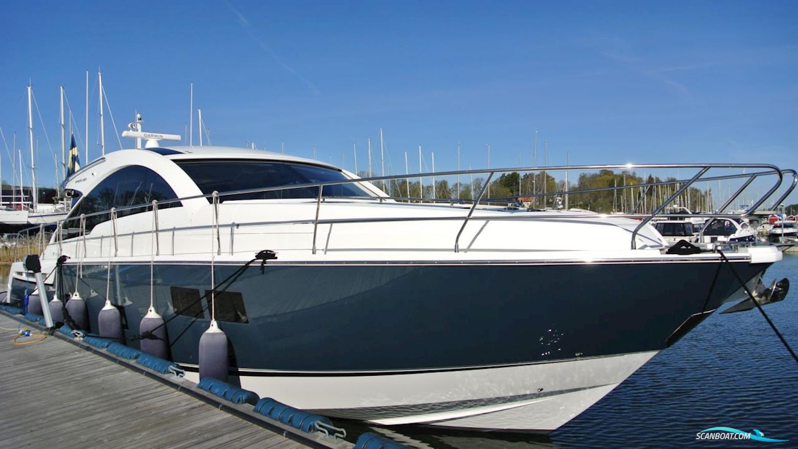 Fairline TARGA 58 GT Motorbåt 2011, med 2x MAN 1200 motor, Sverige