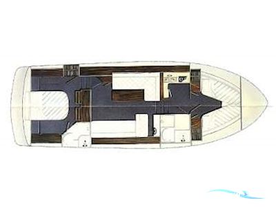Fairline Turbo 36 Motorbåt 1989, med Volvo Penta motor, England