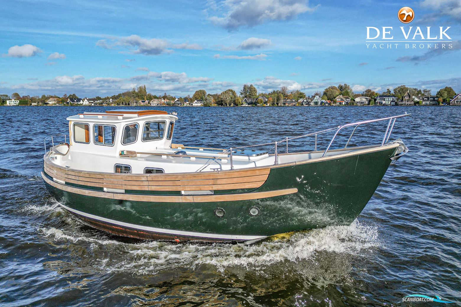 Fairways Marine Fisher 30 Pilothouse Motorbåt 1975, med Volvo Penta motor, Holland