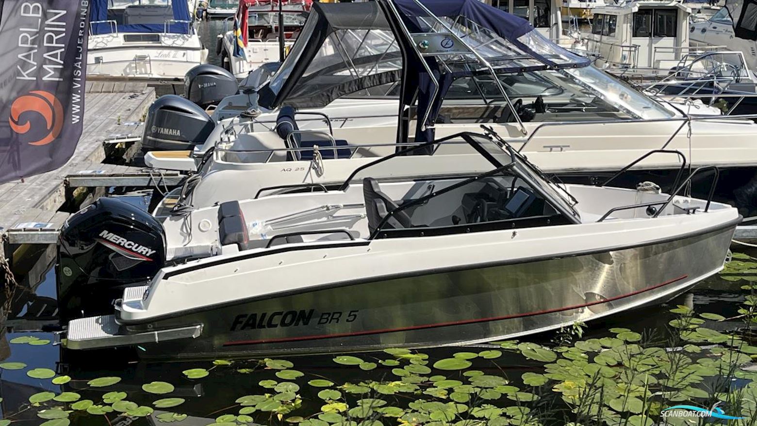 Falcon BR 5 Motorbåt 2024, med Mercury motor, Sverige