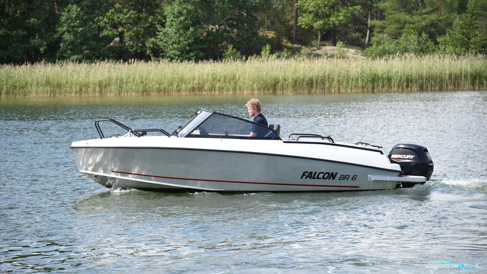 Falcon BR 6 Motorbåt 2021, med Mercury motor, Sverige