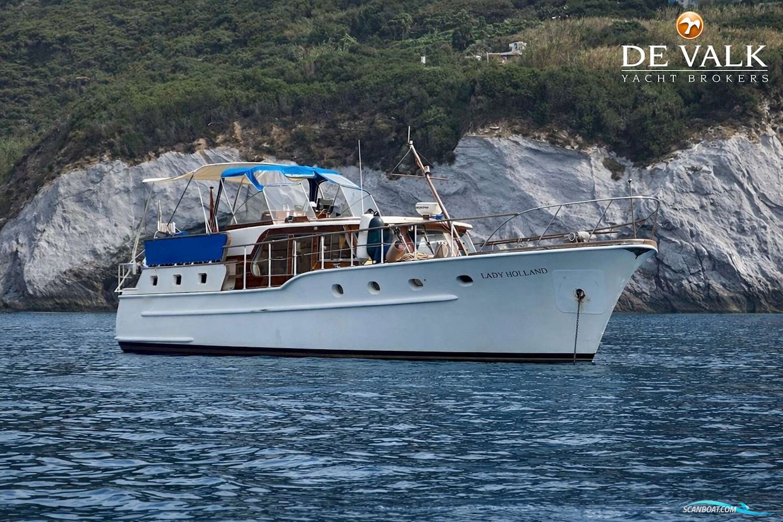 Feadship Custom Motorbåt 1965, med Mercedes motor, Italien