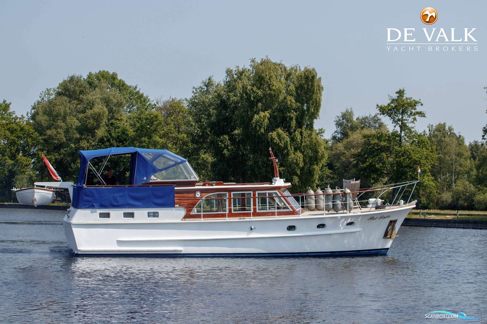 Feadship Van Lent Motorbåt 1967, med Daf motor, Holland
