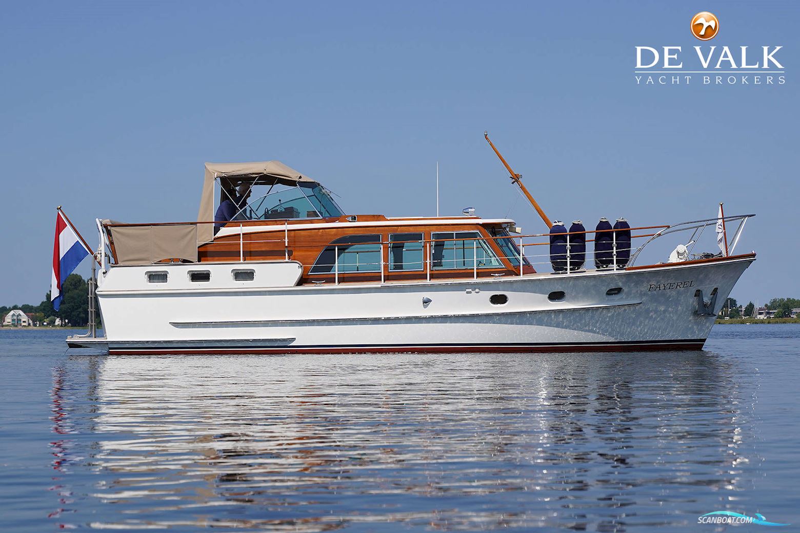 Feadship Van Lent Motorbåt 1967, med Daf motor, Holland