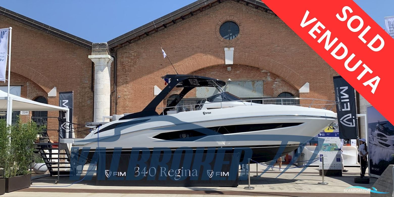 FIM REGINA 340 ENTROFUORIBORDO Motorbåt 2022, med Volvo Penta V8 350 motor, Italien
