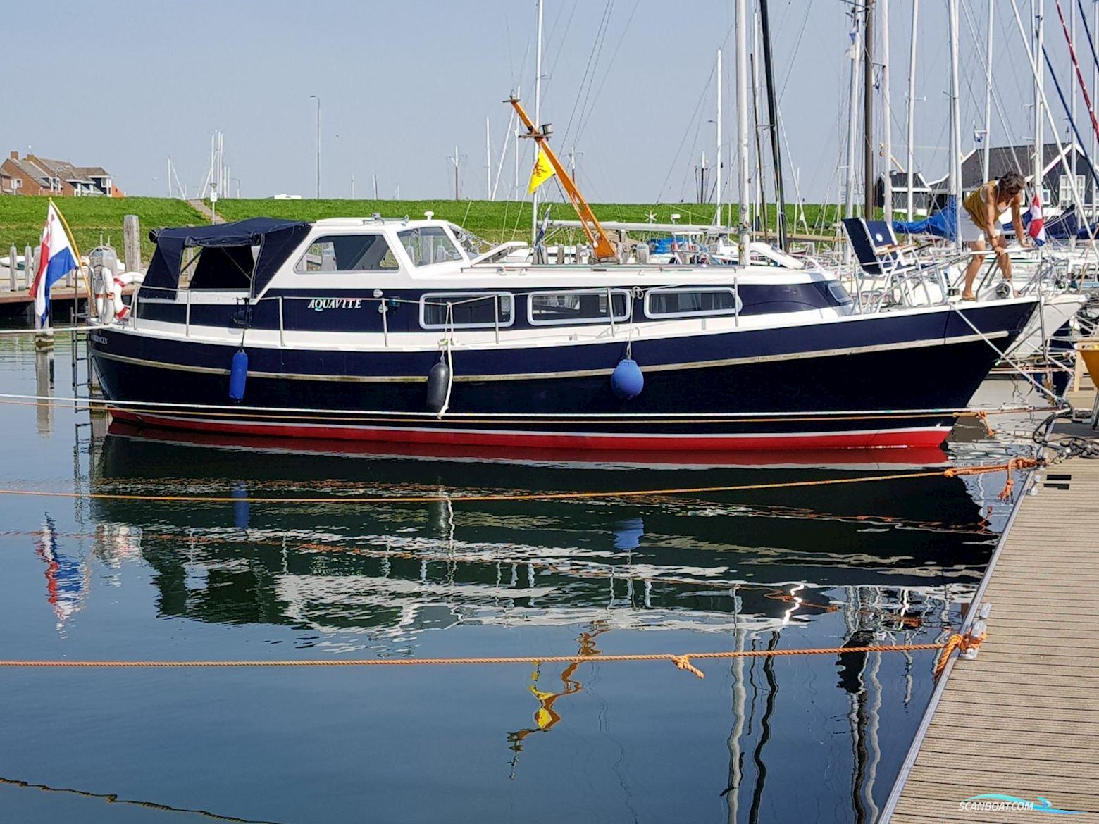 Finnclipper 35 Motorbåt 1969, med Perkins motor, Holland