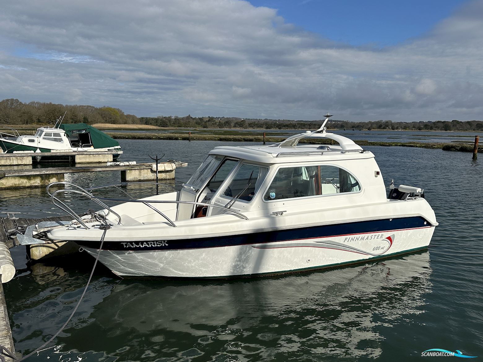 Finnmaster 6100 MC Motorbåt 2005, med Mercury motor, England