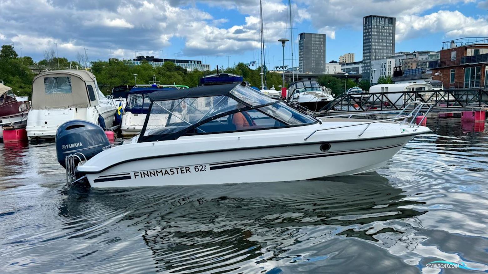 Finnmaster 62DC Motorbåt 2019, med Yamaha motor, Sverige