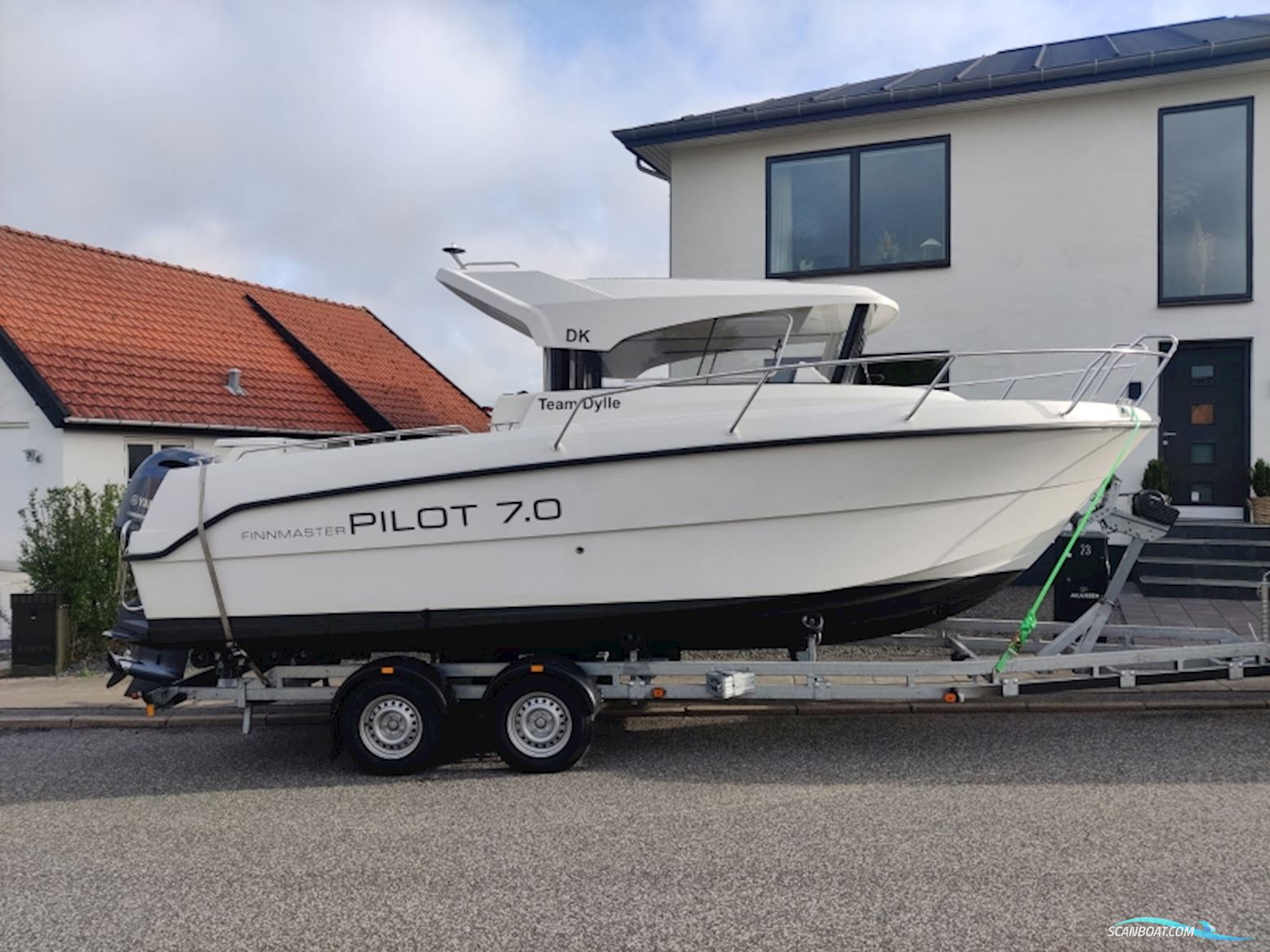 Finnmaster Pilot 7,0 Motorbåt 2015, med Yamaha motor, Danmark