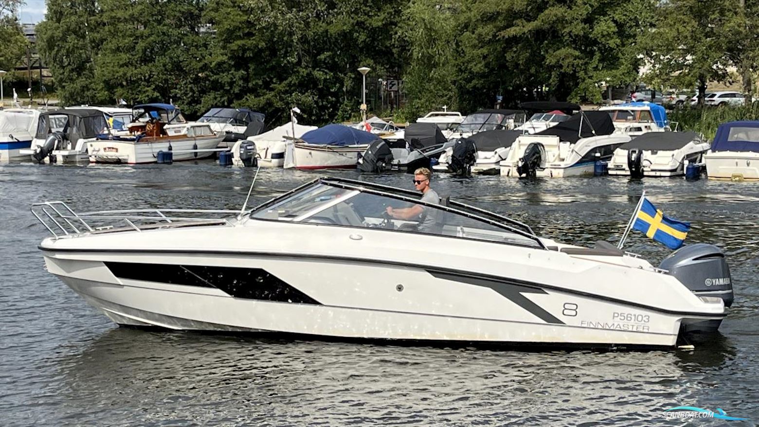 Finnmaster T8 Motorbåt 2019, med Yamaha motor, Sverige