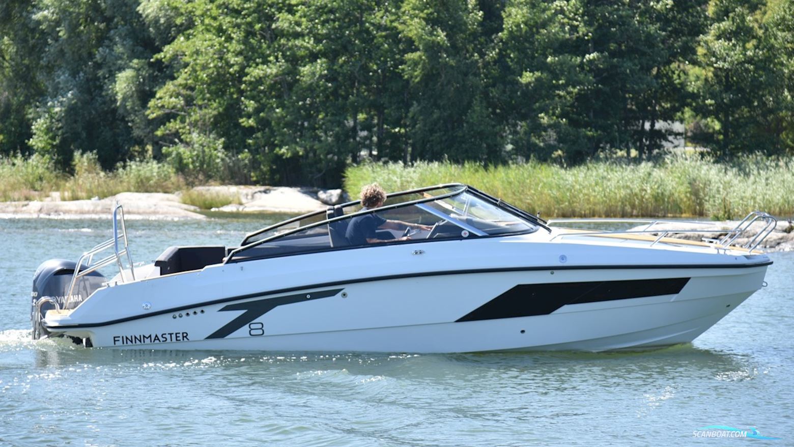 Finnmaster T8 Motorbåt 2021, med Yamaha motor, Sverige