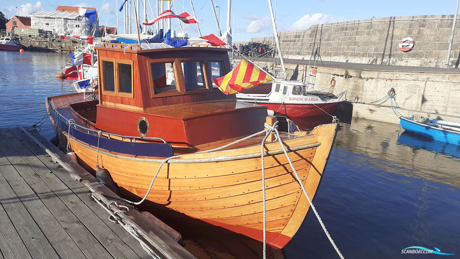 Fiskerjolle Motorbåt 2021, med Sab motor, Danmark
