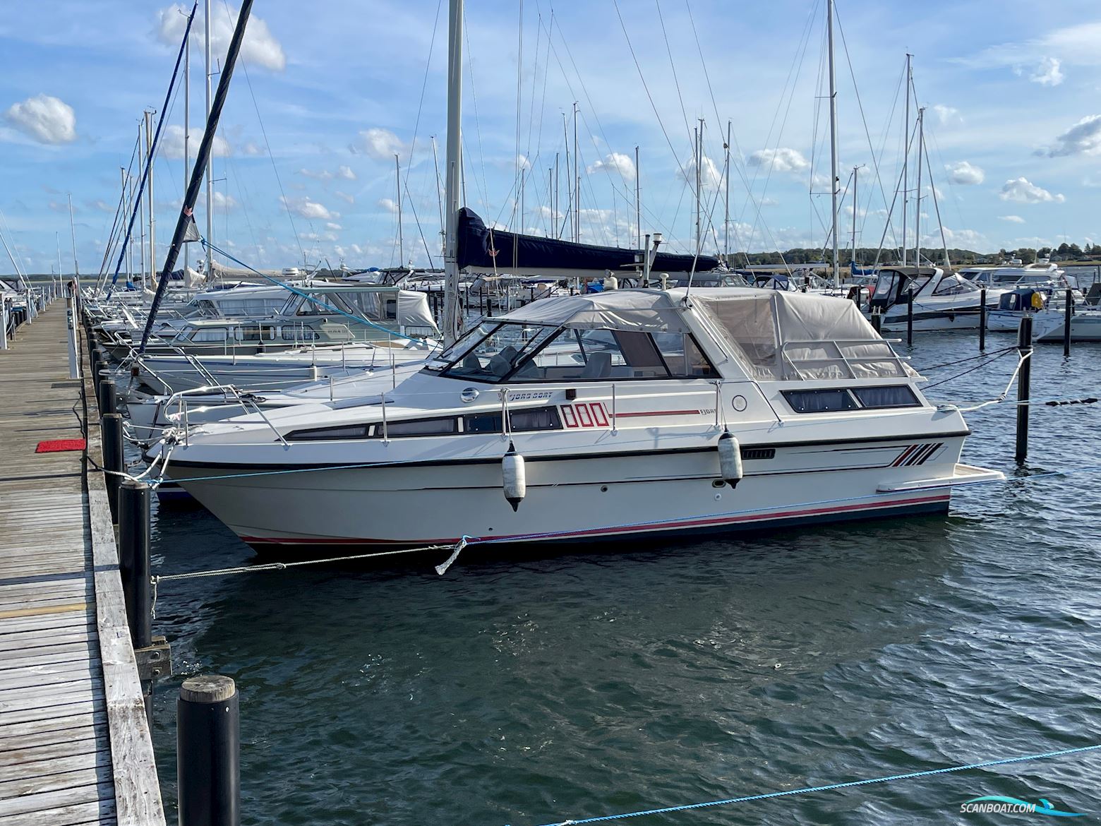 Fjord 880 AC Motorbåt 1986, med Volvo Penta motor, Danmark