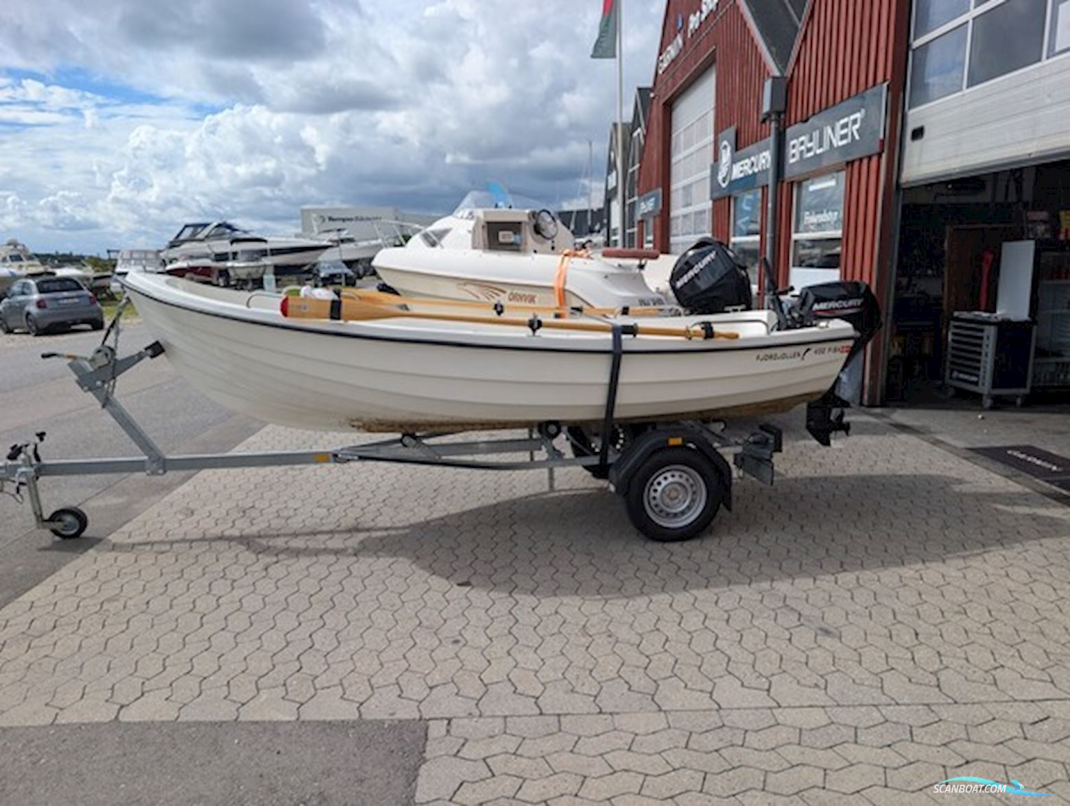 Fjord Jolle 430 Motorbåt 2024, med Mercury motor, Danmark