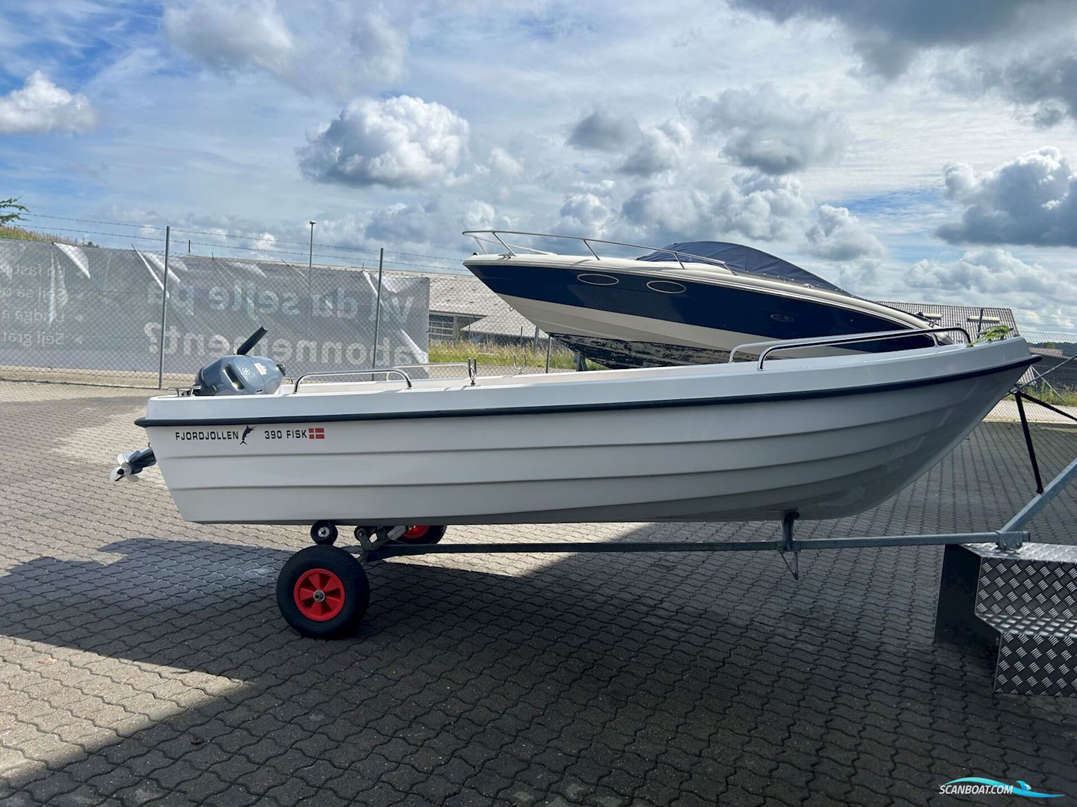 Fjordjollen 390 Fisk Motorbåt 2020, med Yamaha motor, Danmark