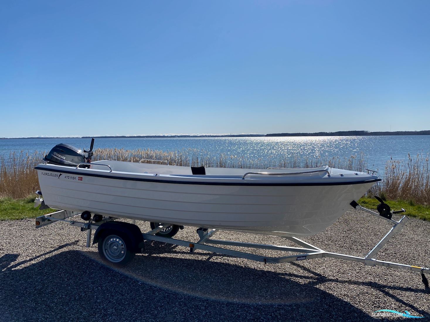 Fjordjollen 470 Fisk Motorbåt 2024, Danmark