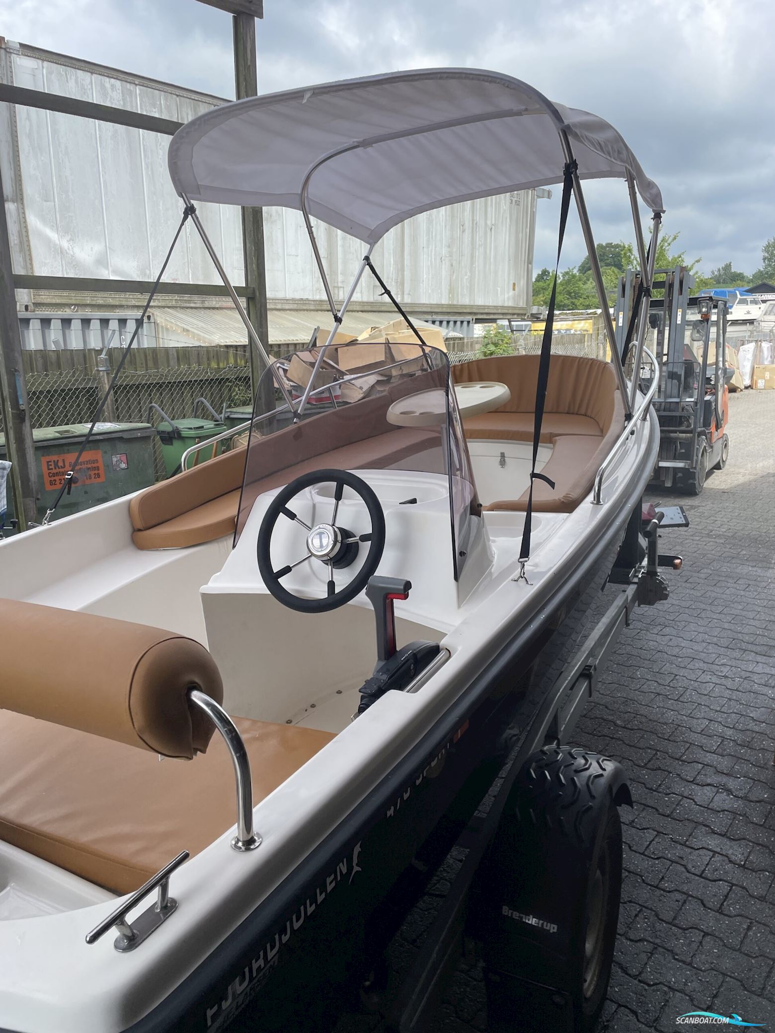Fjordjollen 470 Sport Motorbåt 2020, med Yamaha F30Betl motor, Danmark